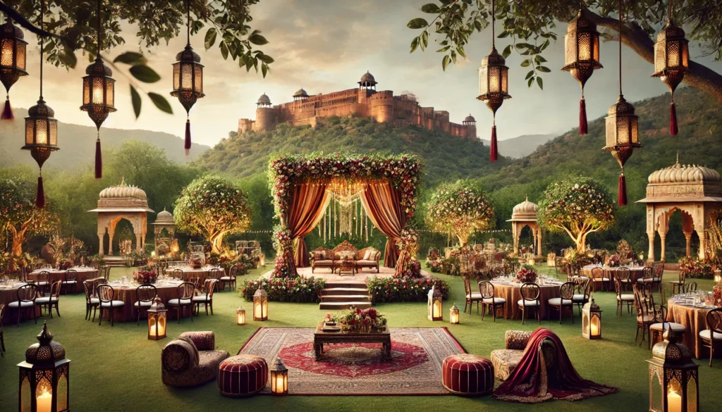 A beautiful wedding ceremony in Ranthambore planned by the best wedding planners.