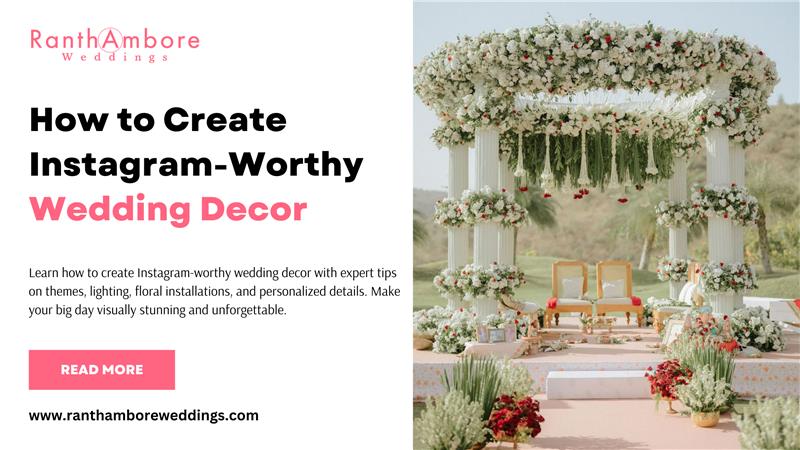 How to Create Instagram-Worthy Wedding Decor