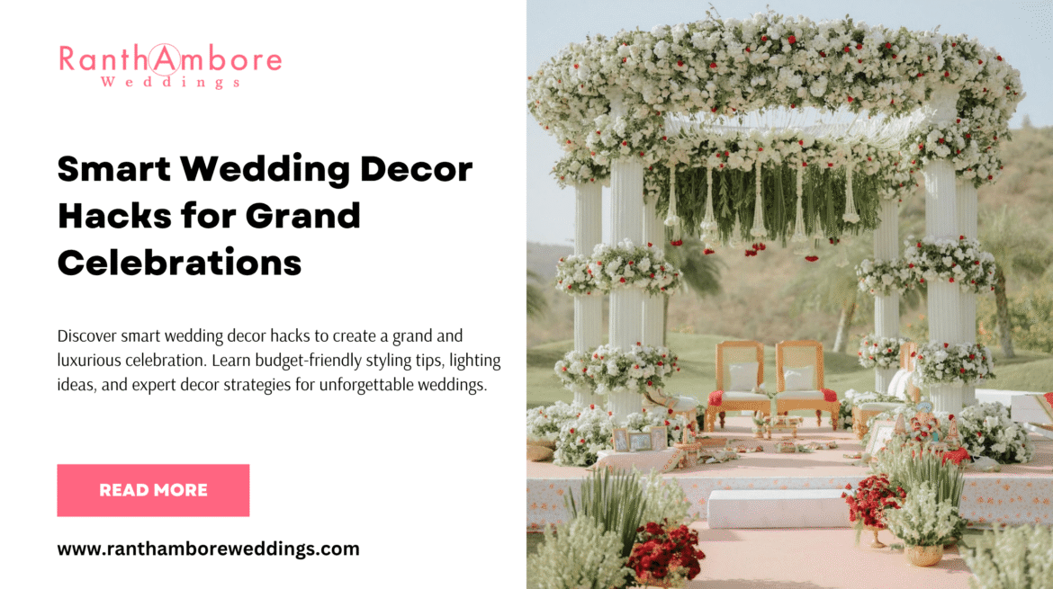 Smart Wedding Decor Hacks for Grand Celebrations 